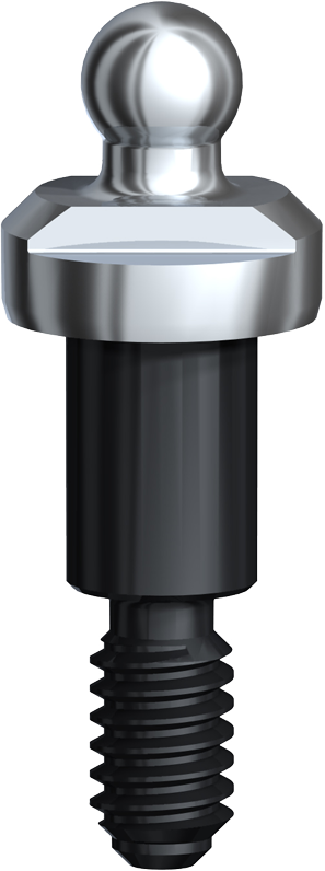 Титановий кулястий абатмент NobelReplace RP 1 мм